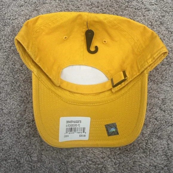 Gold ‘47 Clean Up Denver Nuggets Adjustable Hat - Picture 3 of 3